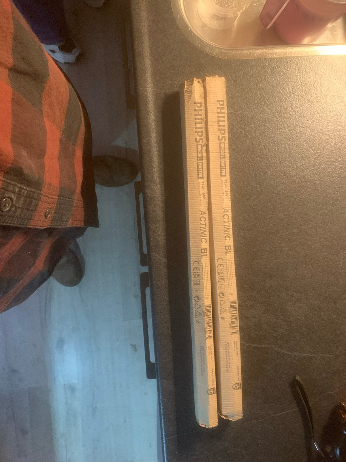 2x Philips Actinic BL TL-D 15W insectenlampen, Overige lichtkleuren, Nieuw, Overige fittingen, TL-buis