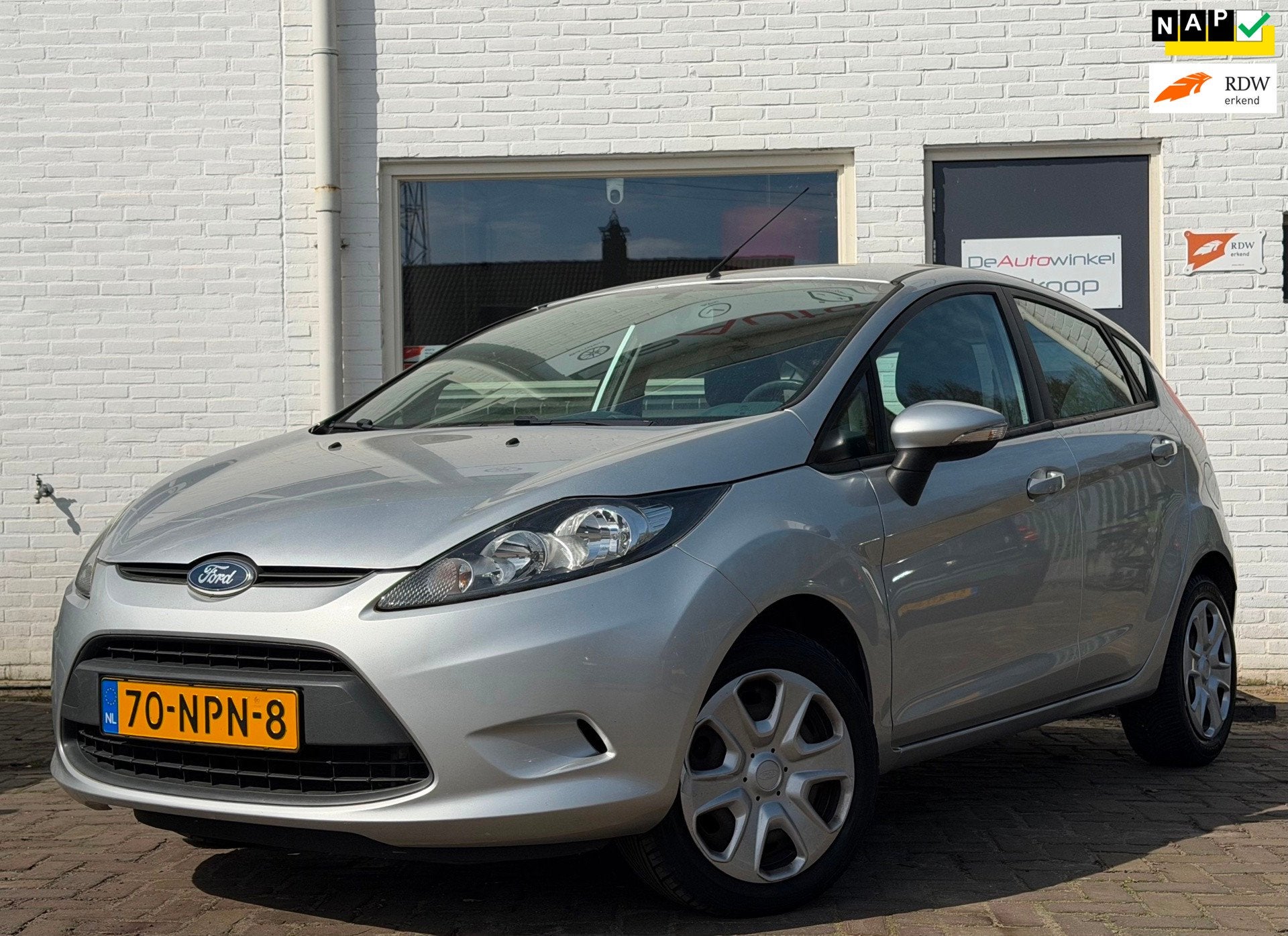 Ford Fiesta 1.25 Limited Airco 45000km NAP!, Voorwielaandrijving, Stof, 4 cilinders, 60 pk