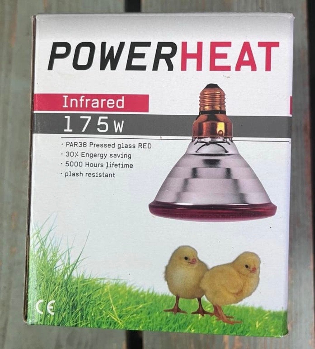 PowerHeat Infrared 175watt warmte lamp te koop, Dieren en Toebehoren, Ophalen of Verzenden, Overige typen
