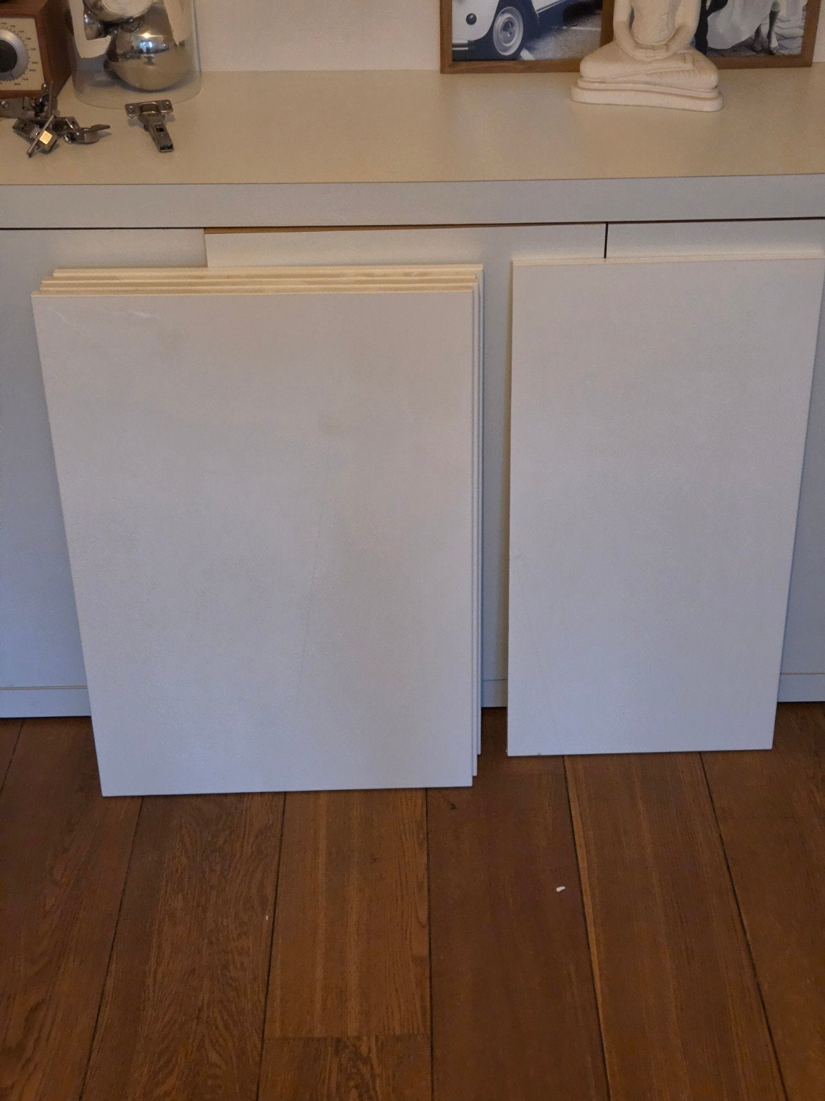 Ikea Pax kastdeuren, hoogglans wit, Ophalen, Gebruikt