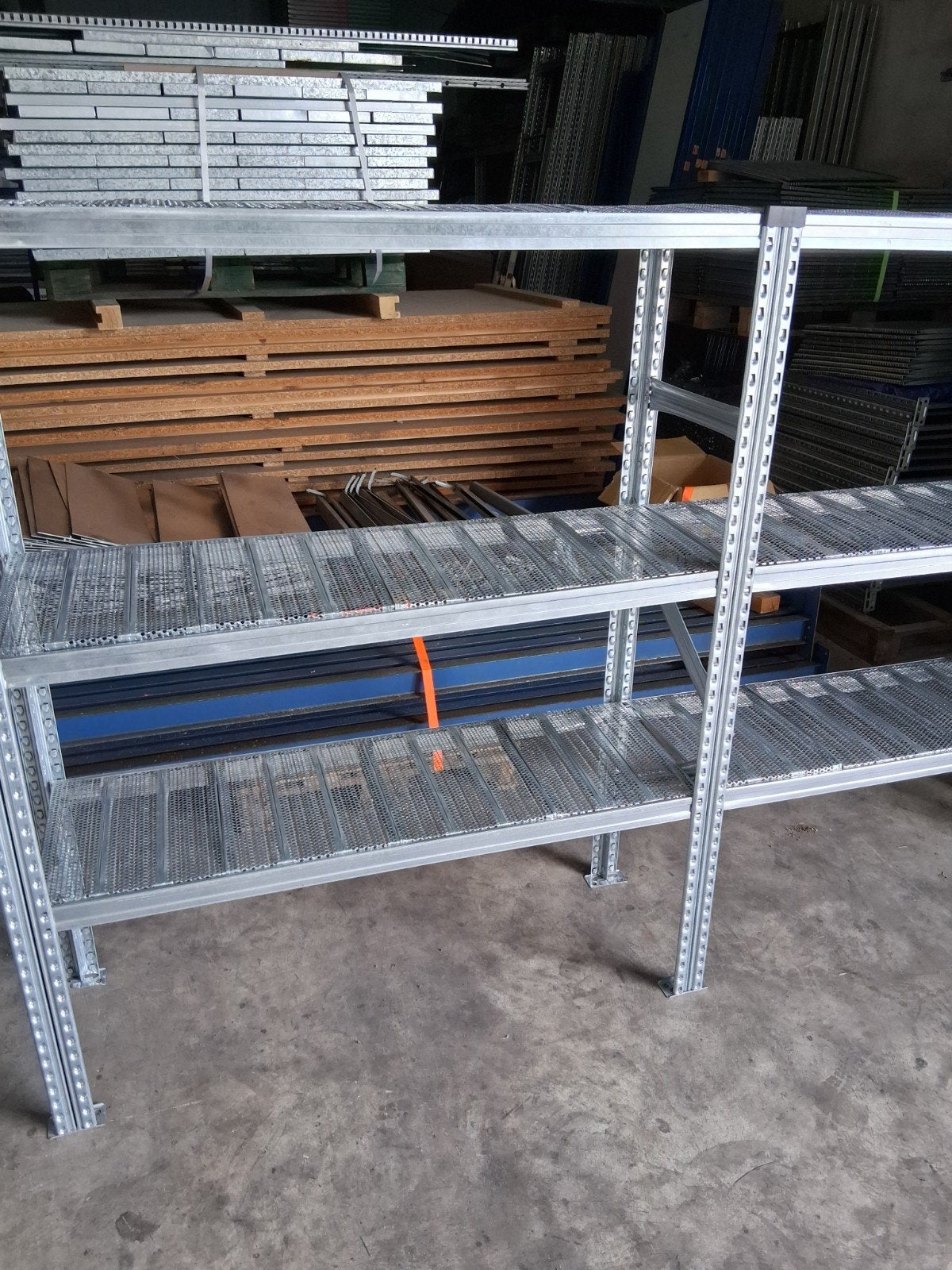 metalsistem legbordstelling stelling kast, Ophalen