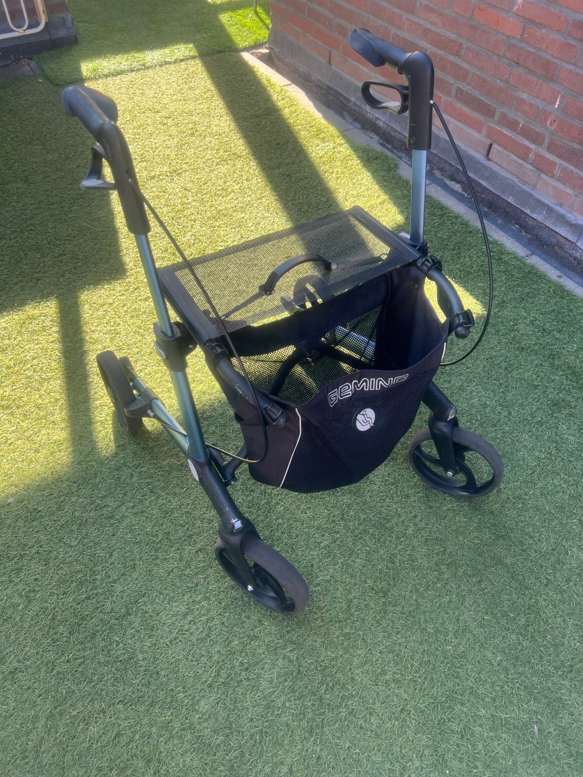 Rollator gemino 30 m, Ophalen of Verzenden, Zo goed als nieuw