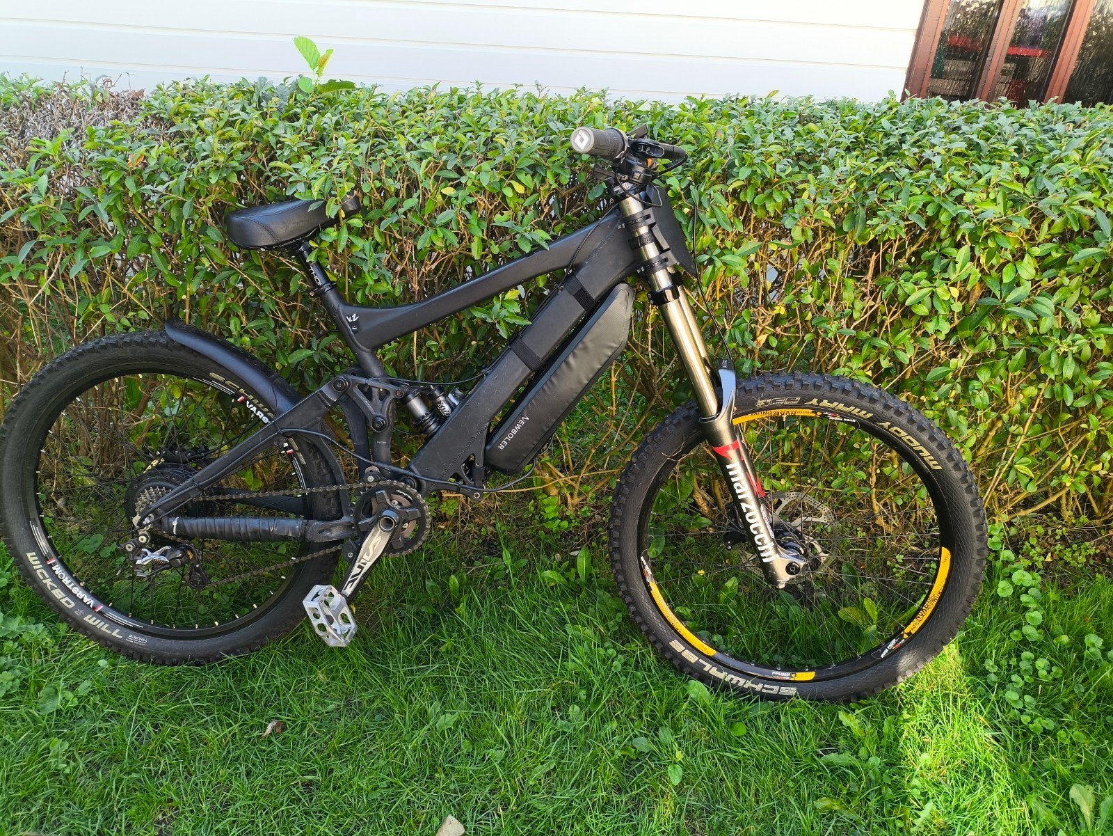 Giant Glory Electrified Downhill E-Bike, Gebruikt, 50 km per accu of meer, 55 tot 59 cm, Giant