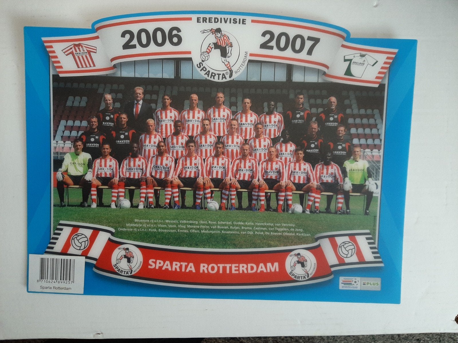 Placemat (Sparta), Overige typen, Ophalen of Verzenden, Nieuw