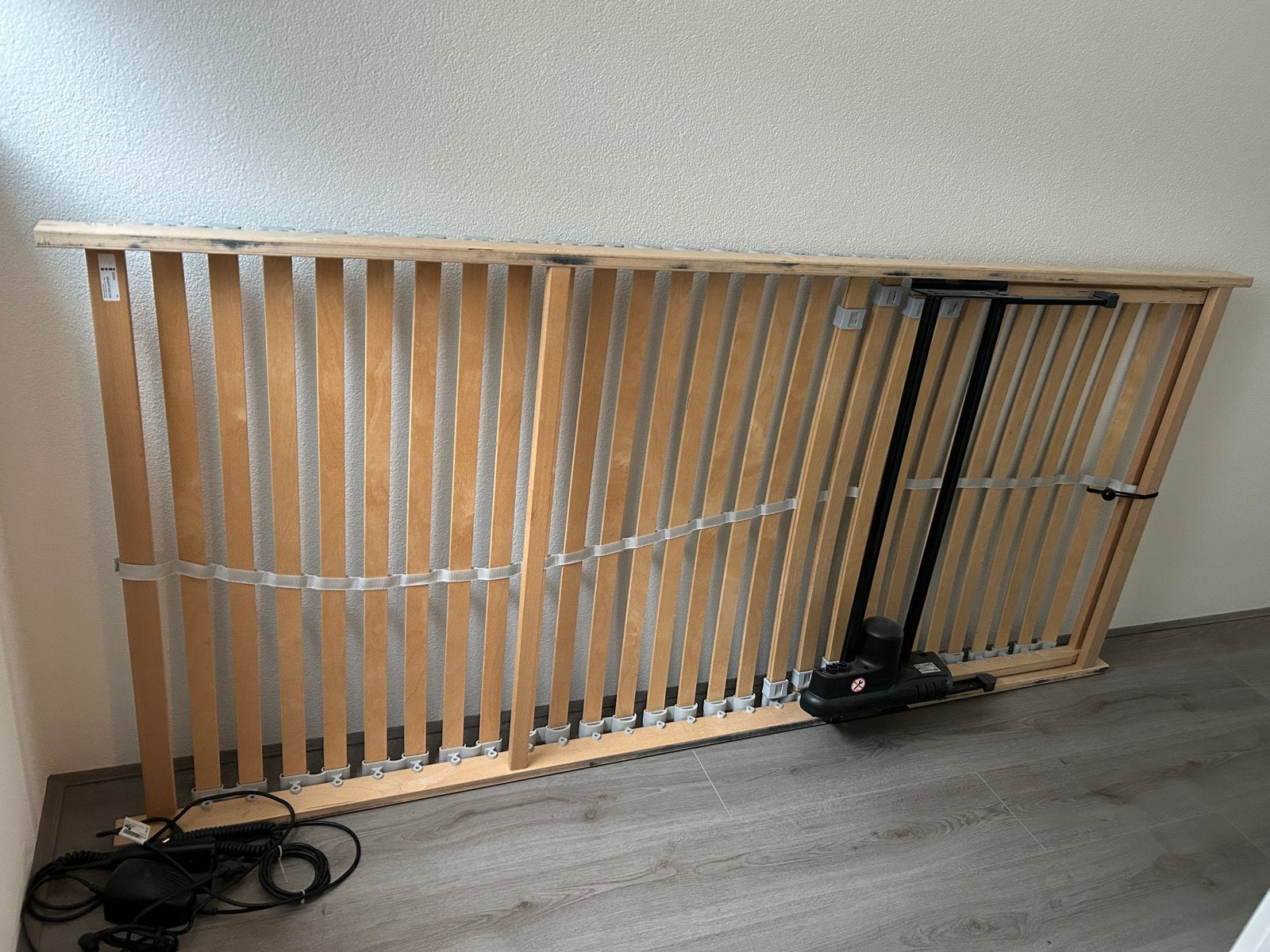 IKEA Sultan Laukvik verstelbare lattenbodem 90x200 cm, Huis en Inrichting, Ophalen, Gebruikt, 90 cm, Eenpersoons