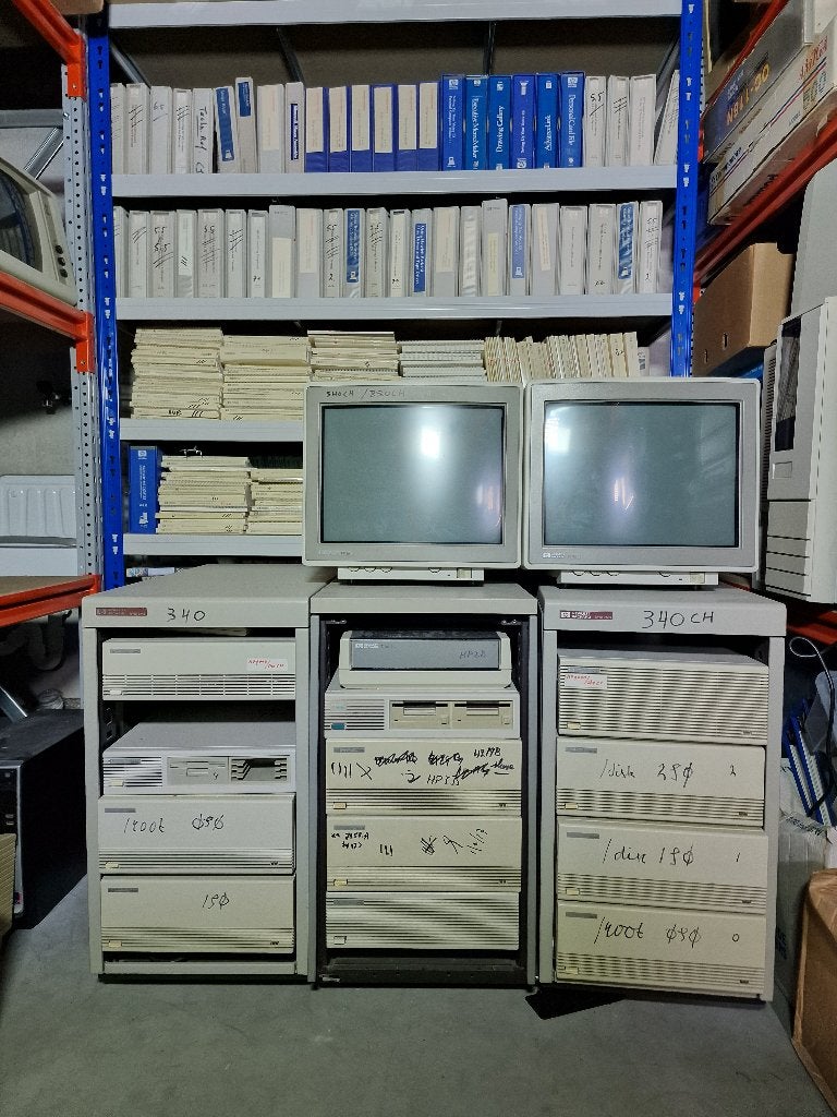 HP 9000 360, 340, 7959B, 7958B, HP 6400 1300H, HP-UX, Ophalen, HP, HP, HP