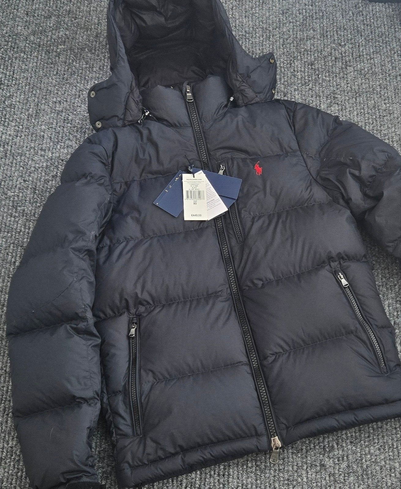 Ralph Lauren winterjas maat XS, Kleding | Dames, Blauw, Ophalen of Verzenden, Zo goed als nieuw, Ralph Lauren
