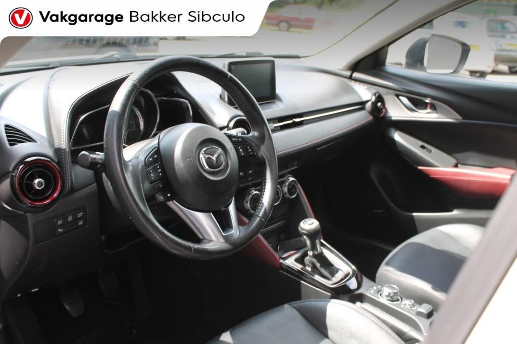 Mazda CX-3 2.0 SAG 120 GT-M CAMERA NAVI LEER, Auto's, Voorwielaandrijving, 1998 cc, Gebruikt, Euro 6