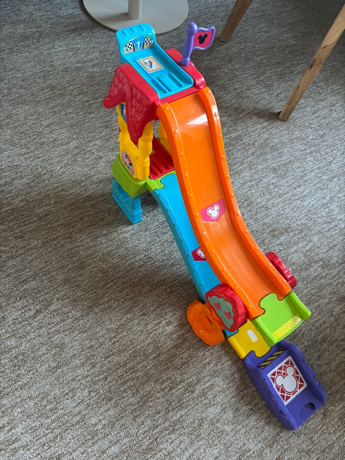 VTech Toet Toet Mickey Pretflat (zonder auto), Ophalen of Verzenden, Gebruikt, Jongen of Meisje