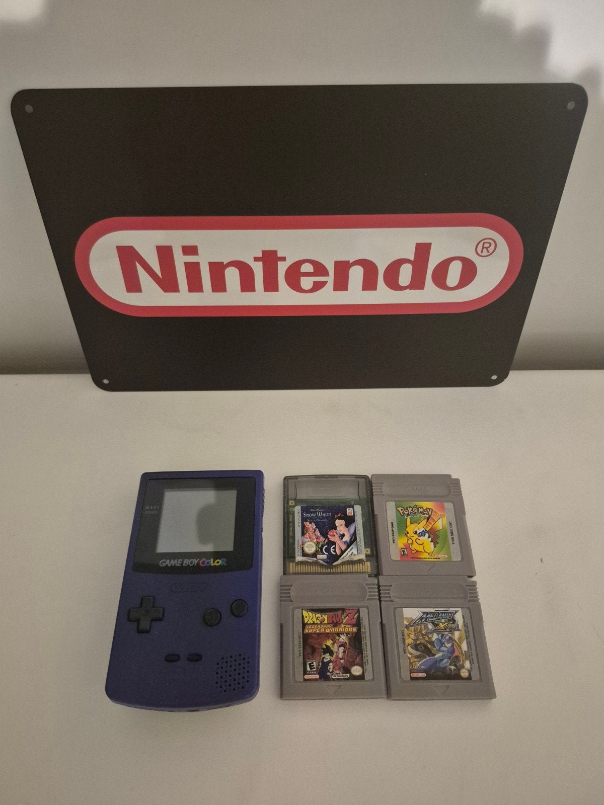 Nintendo Gameboy Color met spellen, Spelcomputers en Games, Spelcomputers | Nintendo Game Boy, Ophalen of Verzenden, Zo goed als nieuw