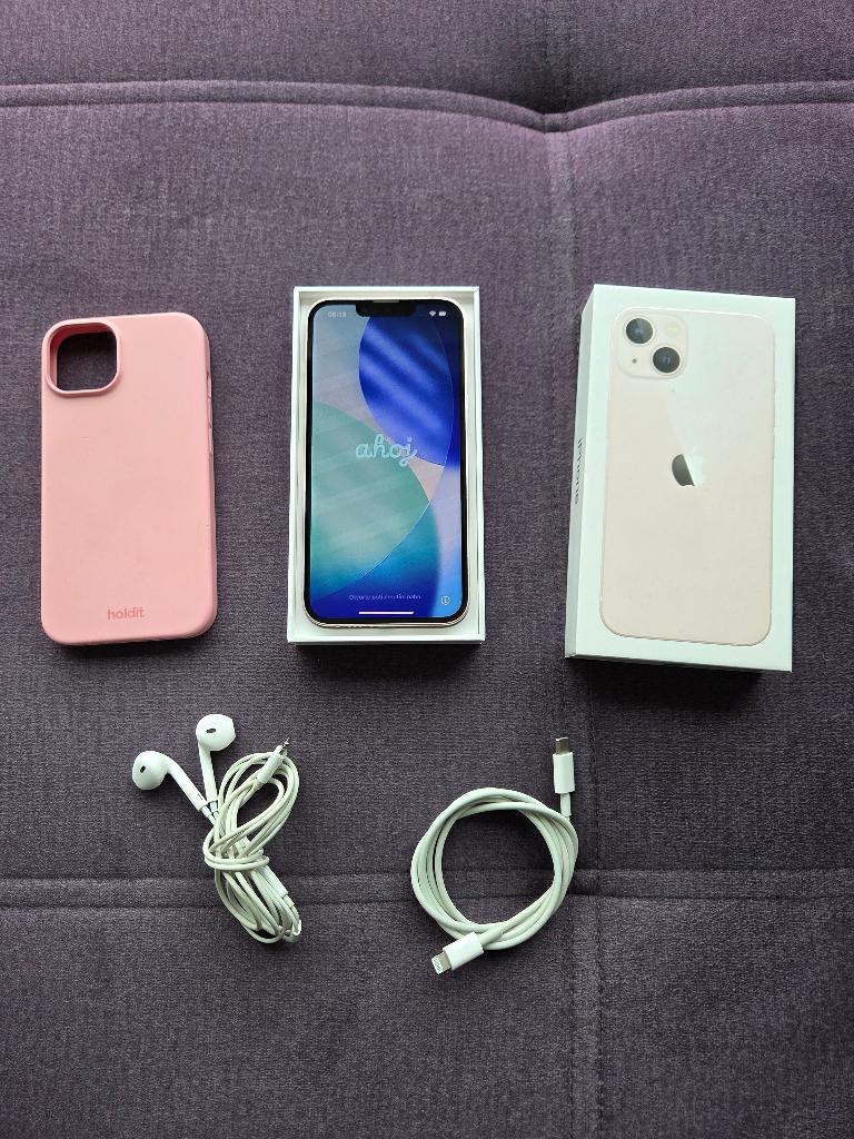 Iphone 13 128GB Pink full package, Ophalen, 128 GB, IPhone 13, Zo goed als nieuw