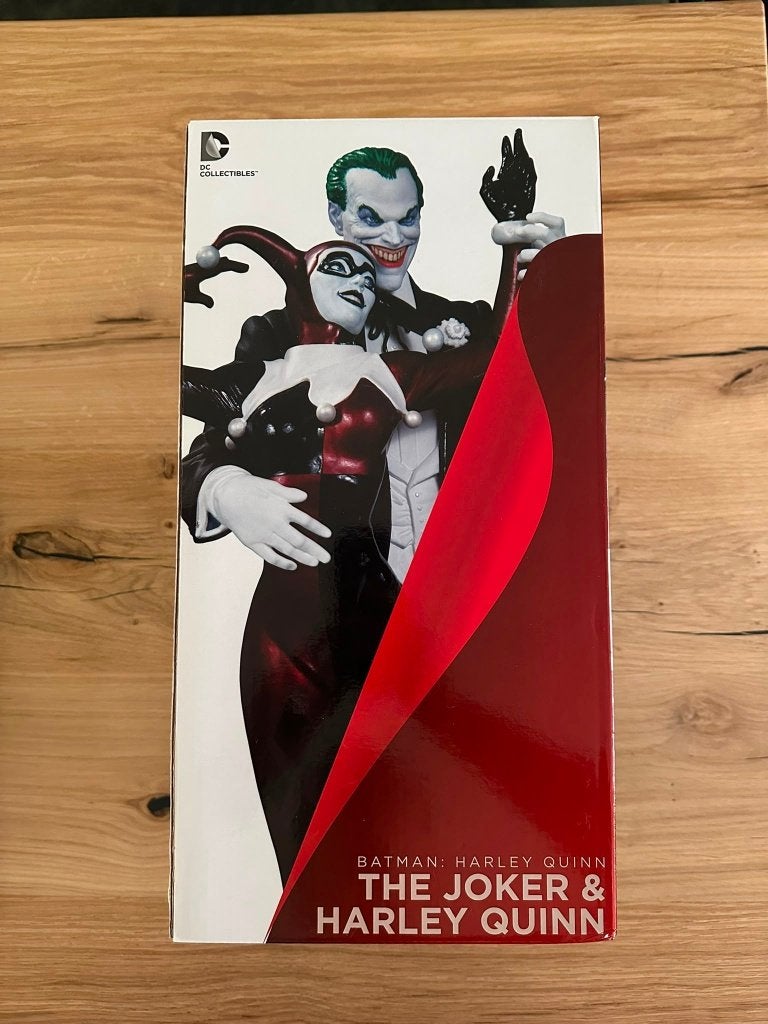 DC Joker & Harley Quinn beeld 1st Edition /5200, Ophalen of Verzenden, Superheld, Zo goed als nieuw, Beeldje of Figuurtje