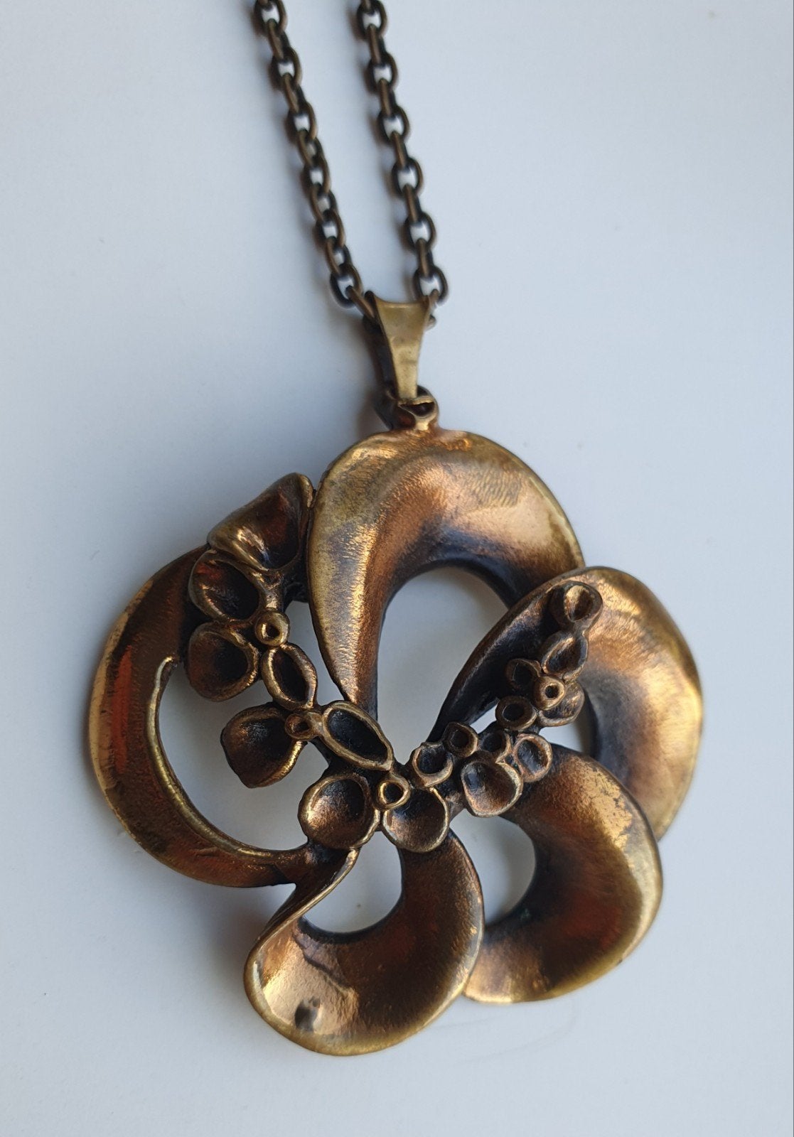 Hannu Ikonen design hanger aan ketting, Verzenden, Zilver, Overige materialen