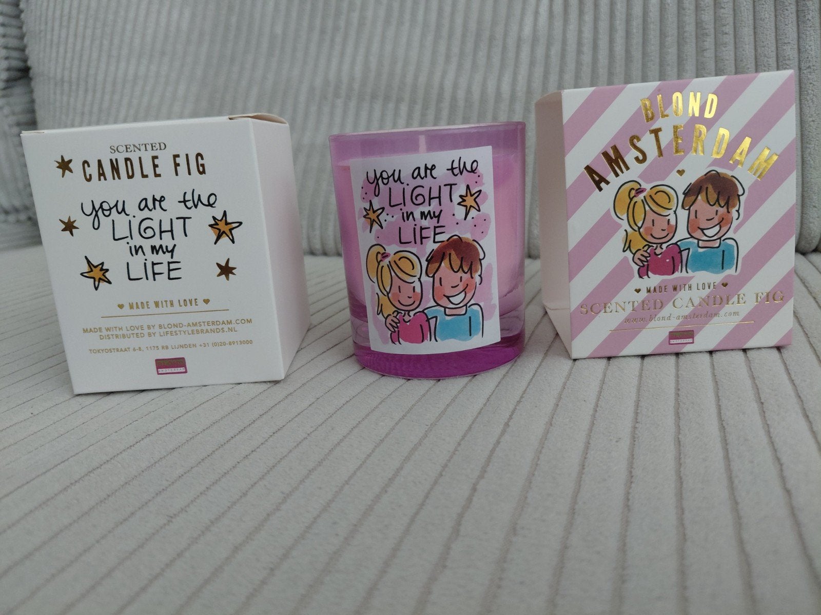 Blond Amsterdam Geurkaars Fig - You are the light in my life, Ophalen, Nieuw, Kaars