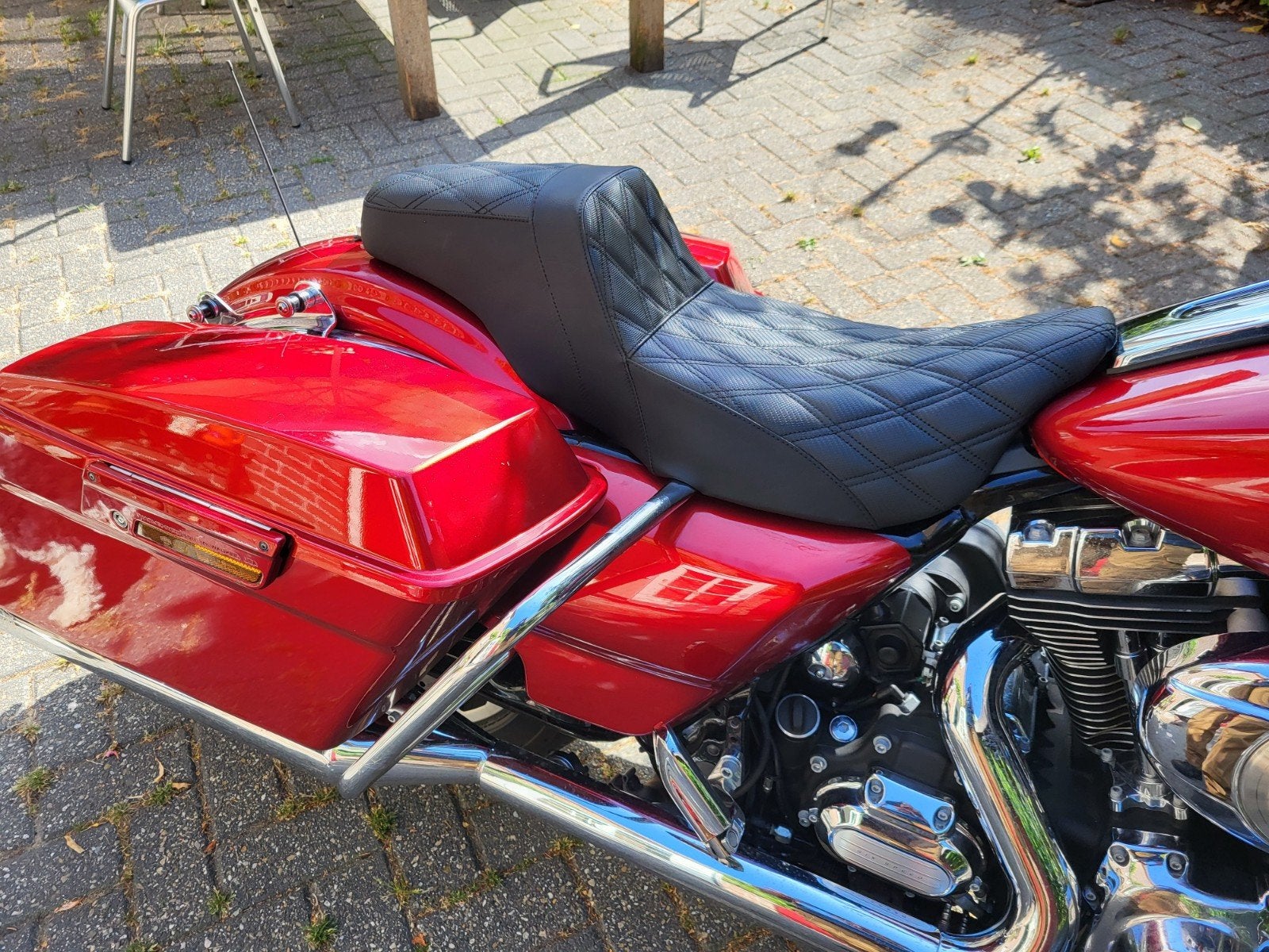 Zadel Streetglide model tot 2012, Motoren, Onderdelen | Harley-Davidson, Ophalen of Verzenden, Nieuw