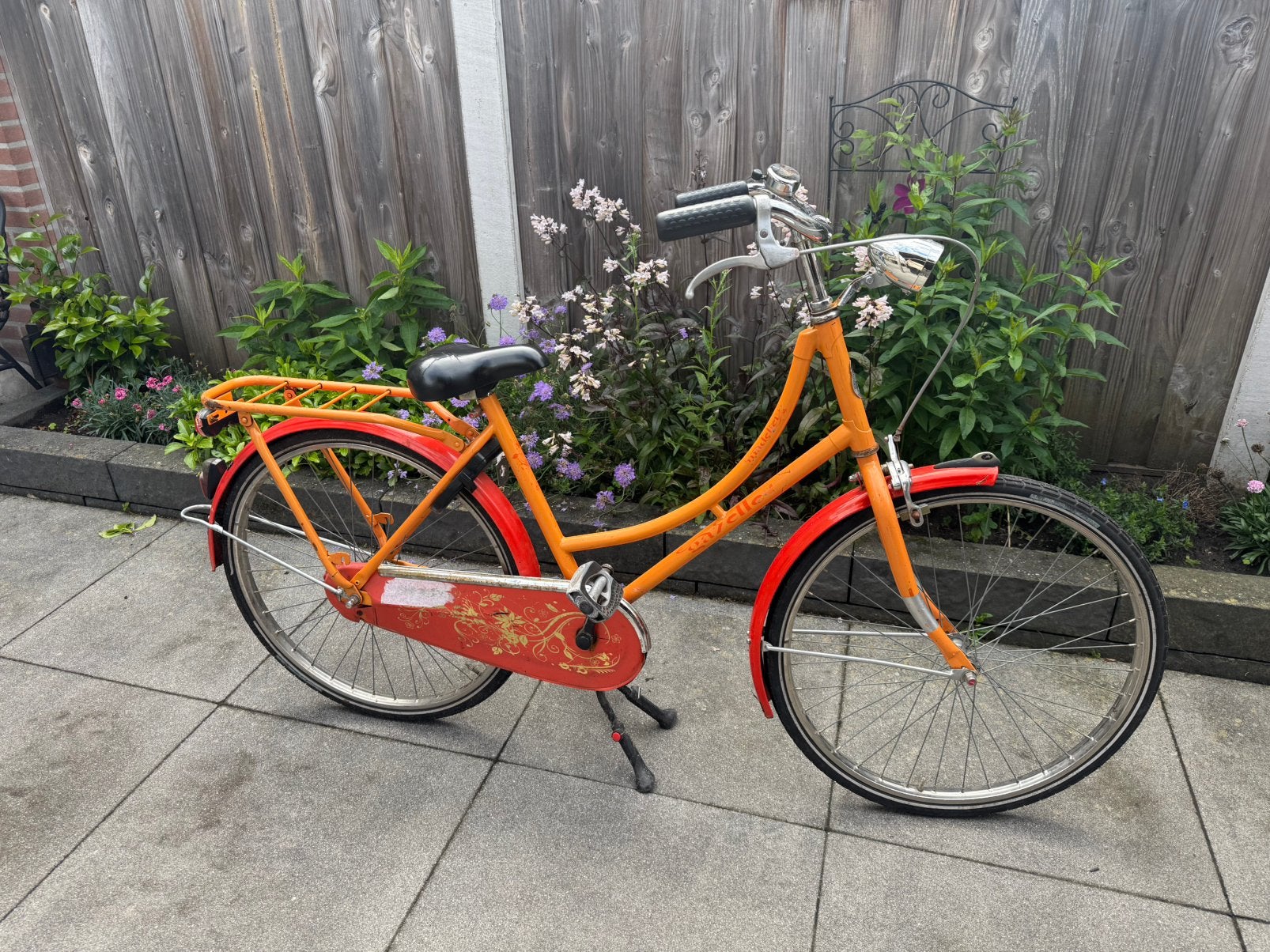 Gazelle 24 inch, Fietsen en Brommers, Fietsen | Meisjes, Ophalen, Terugtraprem, Handrem, Gebruikt