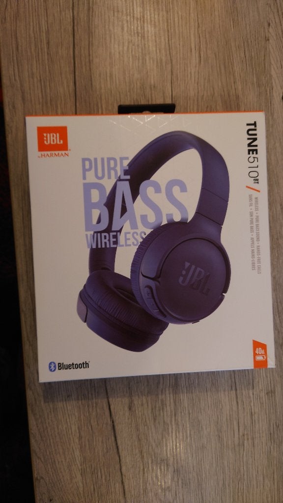 JBL Tune 510BT Pure Bass Headphones