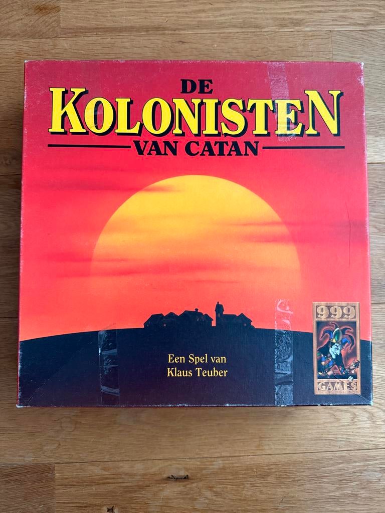 De Kolonisten van Catan bordspel, Drie of vier spelers, Ophalen, Gebruikt