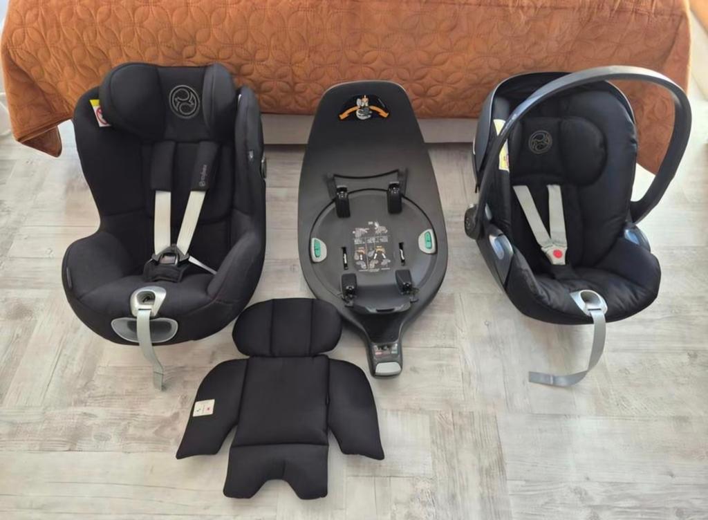 Cybex Siroza Z2 i-size + base + Cloud Z i-size Plus, Kinderen en Baby's, Autostoeltjes, 0 t/m 18 kg, Zo goed als nieuw, Isofix