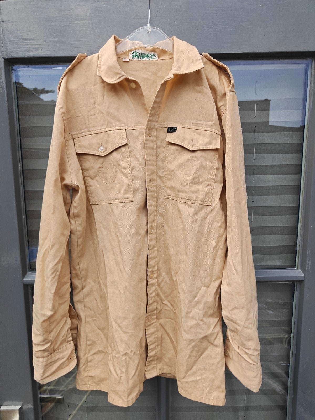 Scouting blouse maat 176 - scouts, Verzamelen, Scouting, Gebruikt, Kleding, Ophalen of Verzenden