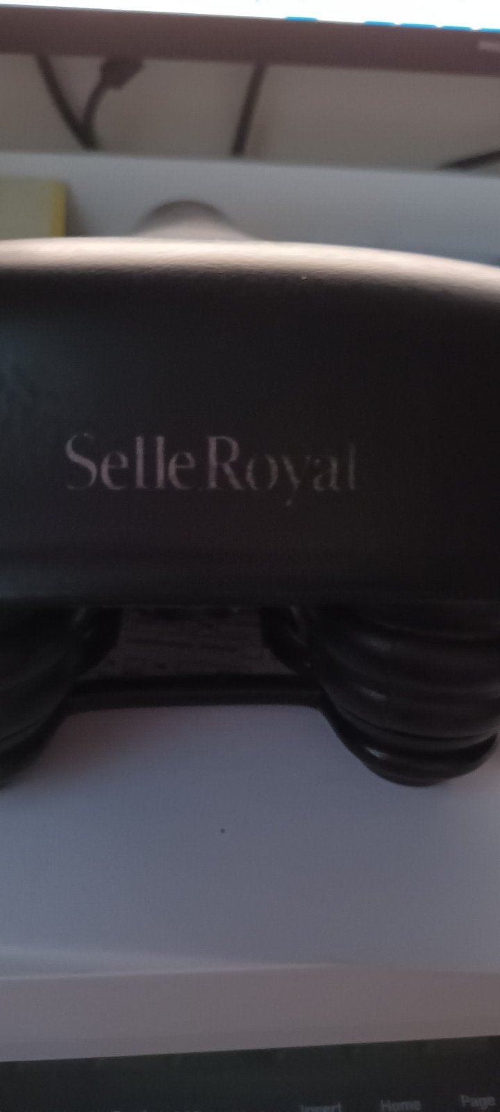 Selle Royal fietszadel met veren, Fietsen en Brommers, Gebruikt, Stadsfiets, Kunststof, Ophalen of Verzenden