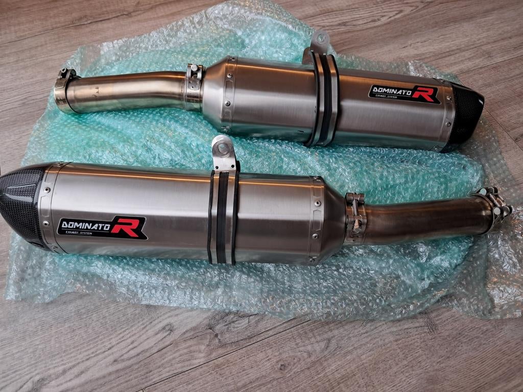 Dominator Ovale Uitlaten Aprilia RSV1000/Tuono Gen 2, Ophalen of Verzenden, Gebruikt