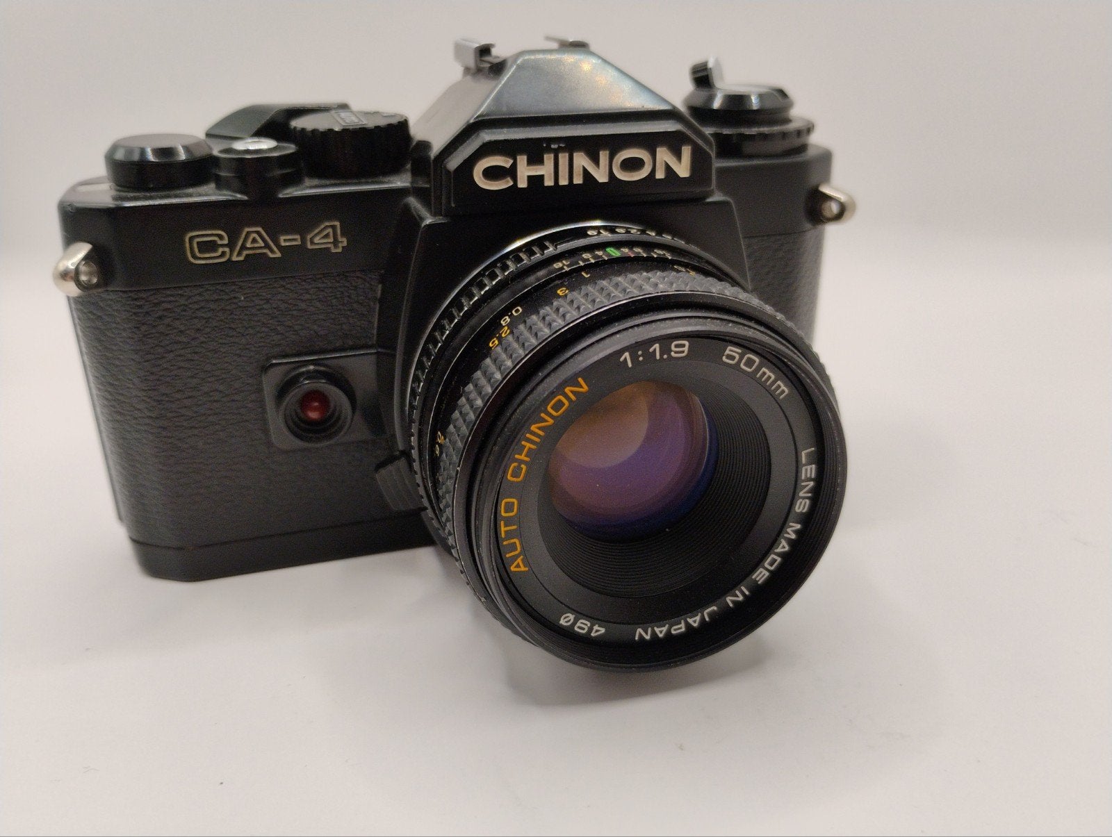 Chinon CA-4, getest met film, incl Chinon 50mm f1.9, Ophalen, Spiegelreflex, Pentax