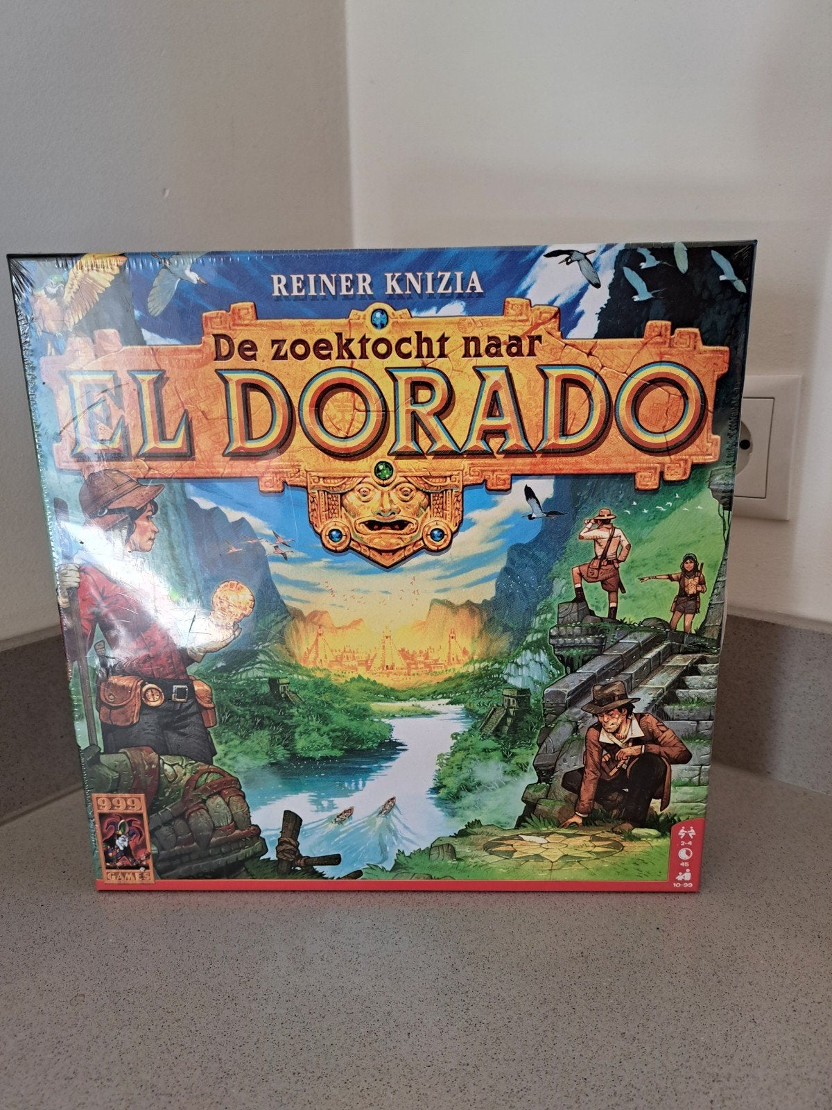 De Zoektocht naar El Dorado (Nieuw in folie), 999 Games, Hobby en Vrije tijd, Gezelschapsspellen | Bordspellen, Drie of vier spelers