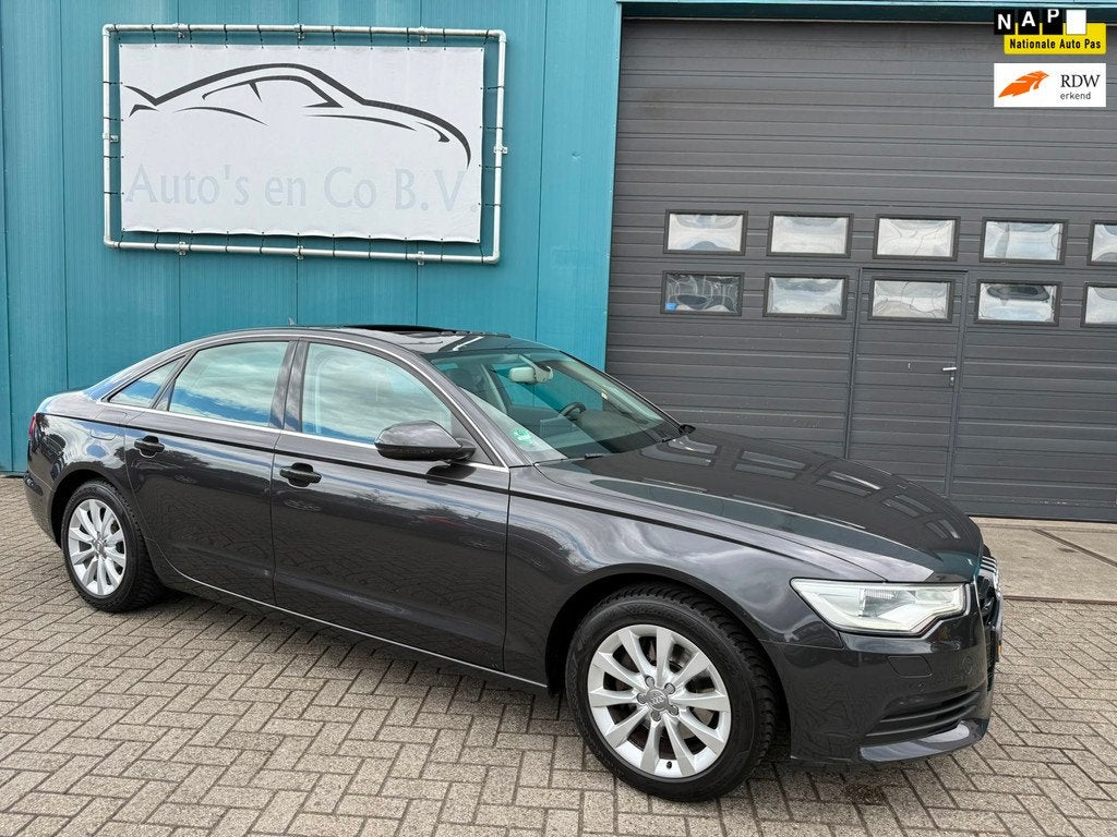 Audi A6 Limousine 2.8 FSI Pro Line Plus Automaat Leder Navi, Auto's, Audi, Euro 5, Automatische klimaatregeling, Gebruikt, 2773 cc