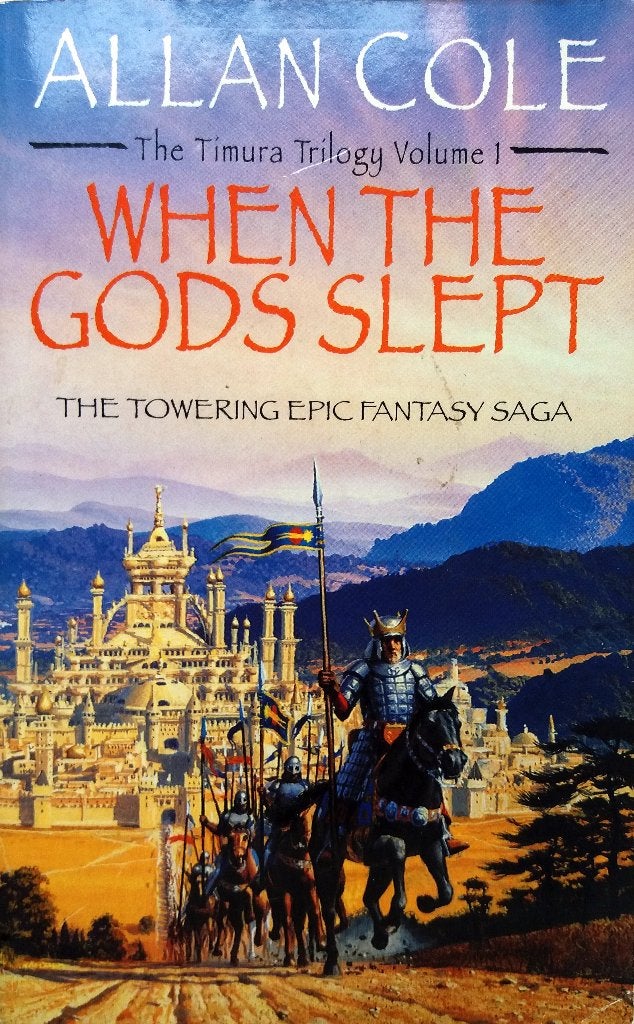 Allan Cole - When The Gods Slept (ENGELSTALIG), Ophalen of Verzenden, Gelezen