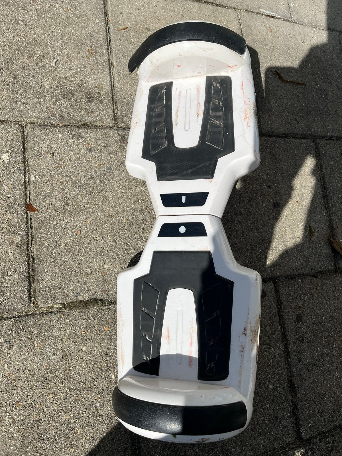 Hoverboard met kartje (zitje defect) inclusief oplader, Ophalen of Verzenden, Gebruikt