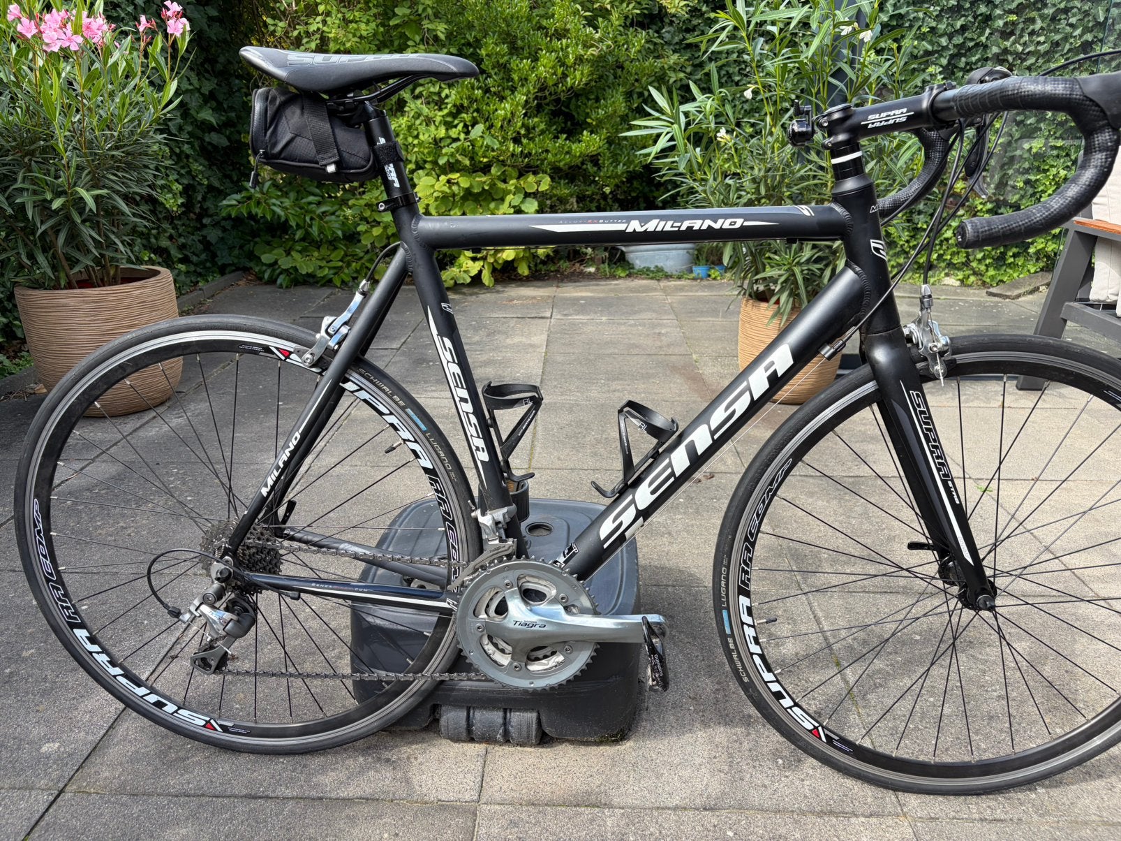 Sensa Milano racefiets framehoogte 58 cm, 28 inch, Aluminium, Zo goed als nieuw, 57 tot 61 cm