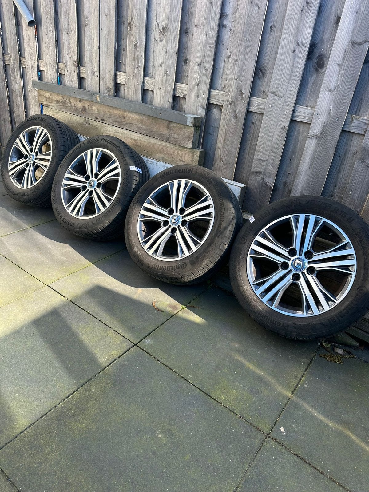 16 inch velgen Renault Megane zomerbanden, Auto-onderdelen, Banden en Velgen, Ophalen, 16 inch, 205 mm, Zomerbanden