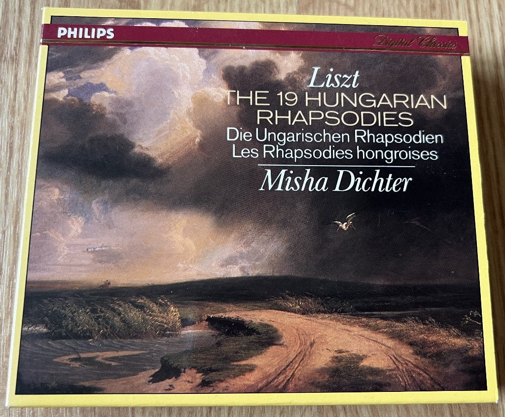 2CD Liszt - The Hungarian Rhapsodies / Misha Dichter, Ophalen of Verzenden, Classicisme, Zo goed als nieuw, Kamermuziek