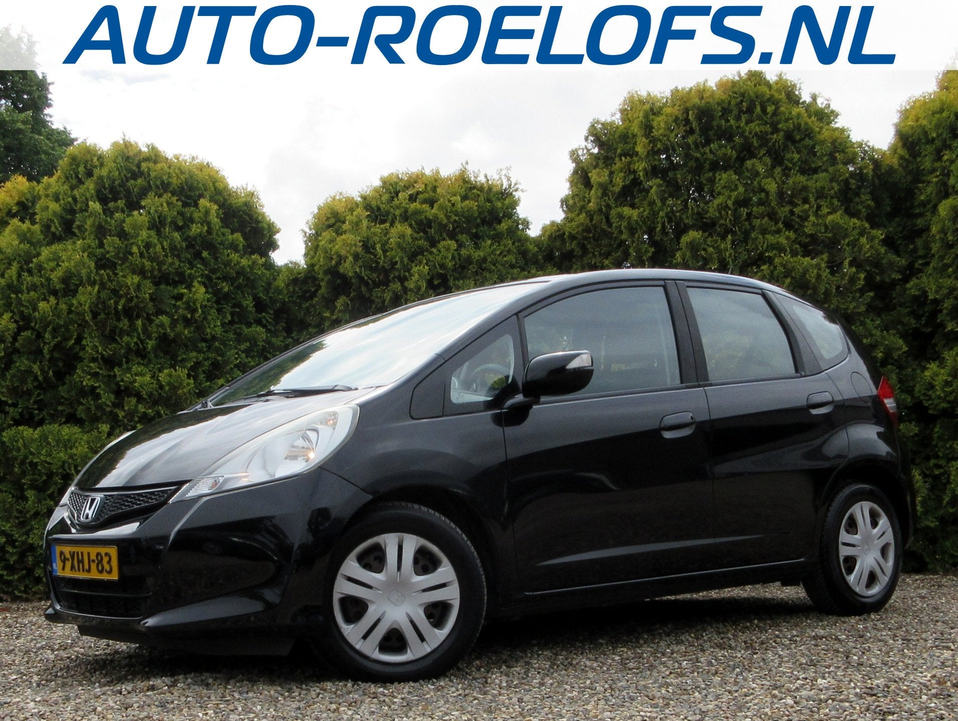 Honda Jazz 1.4 Automaat * Airco * 1e Eigenaar *, Auto's, Euro 5, Stof, Gebruikt, Zwart