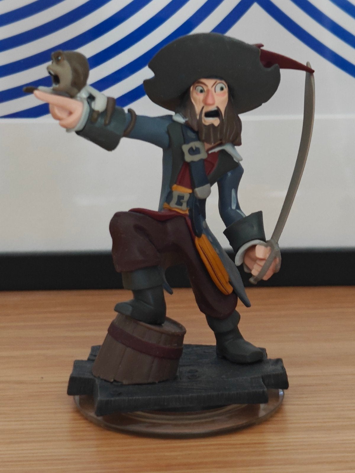 Disney Infinity Captain Barbossa figuur INF-1000012, Ophalen of Verzenden, Zo goed als nieuw