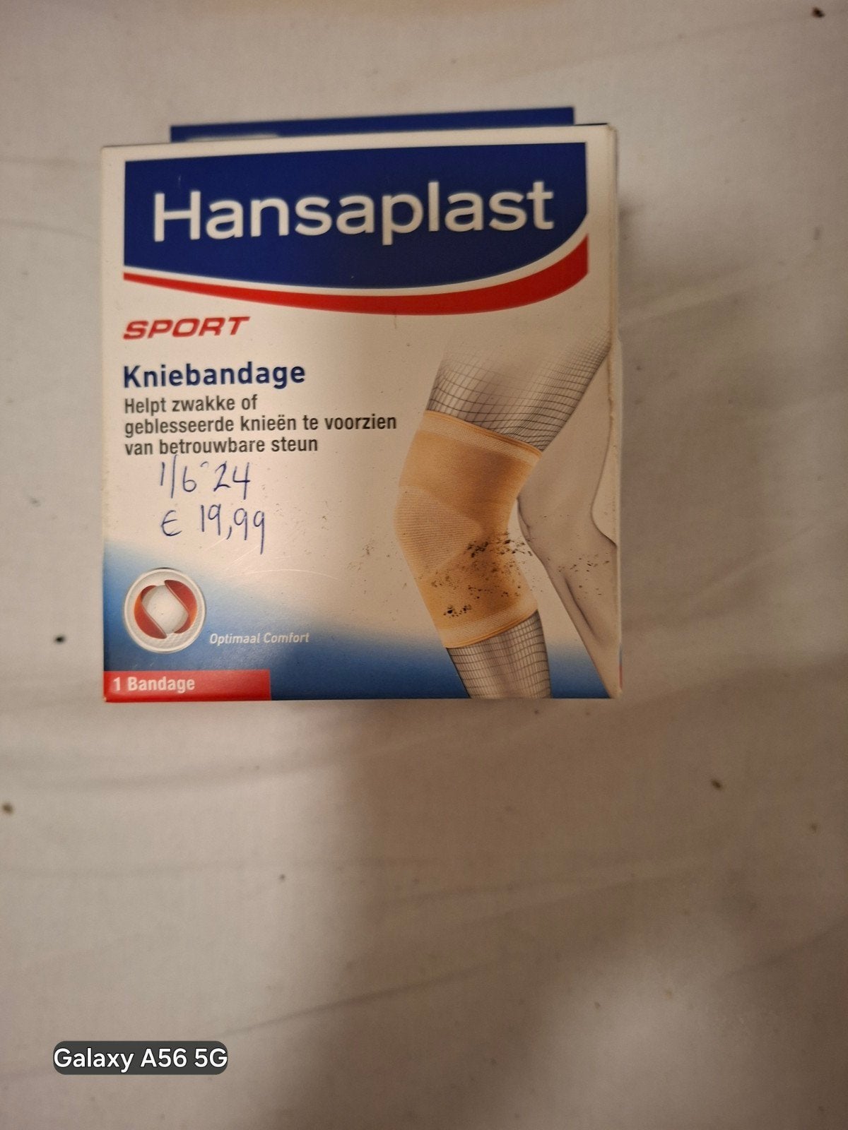 Hansaplast Sport Kniebandage 2 Stuks, Ophalen of Verzenden