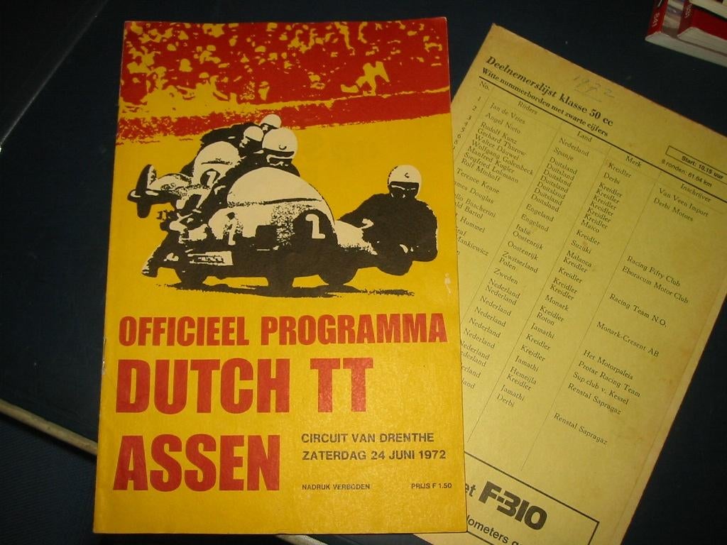 tt assen, Ophalen of Verzenden, Zo goed als nieuw, Motoren