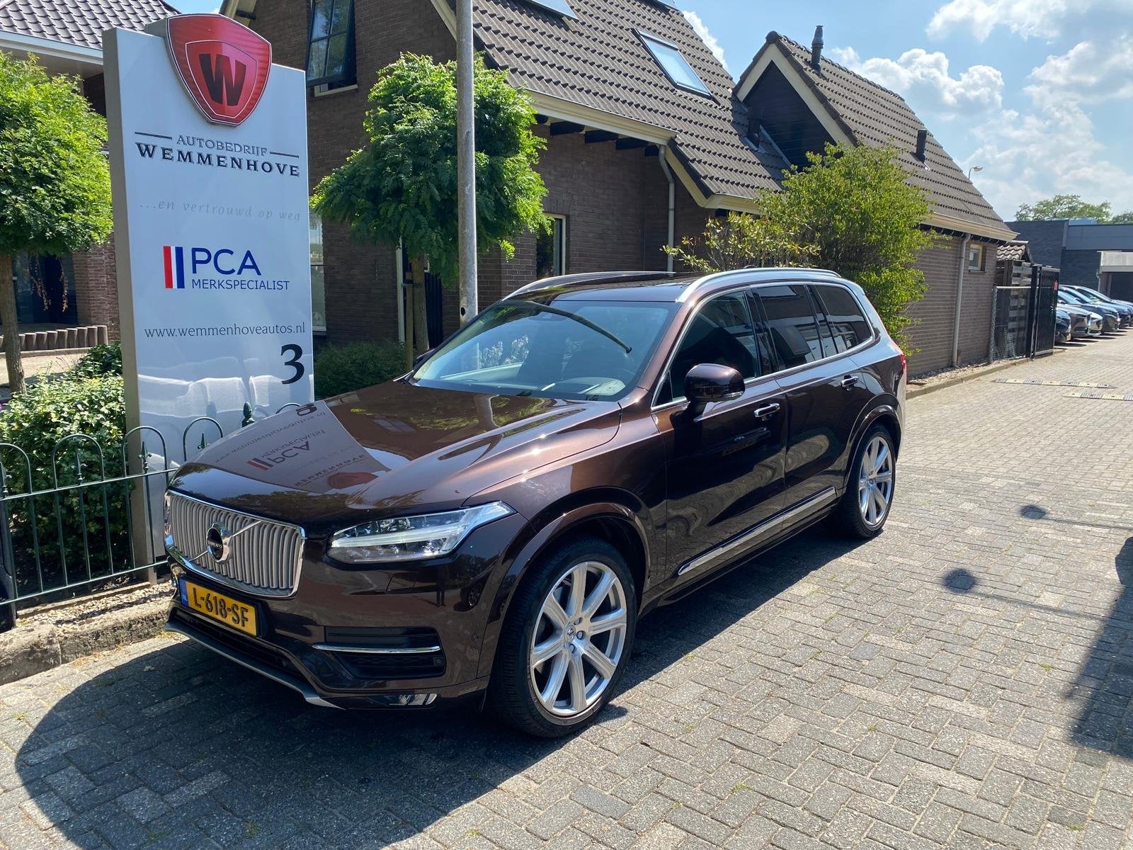 Volvo XC90 2.0 D5 AWD Inscription (bj 2017, automaat), 12 maanden, Gebruikt, 4 cilinders, 7 stoelen