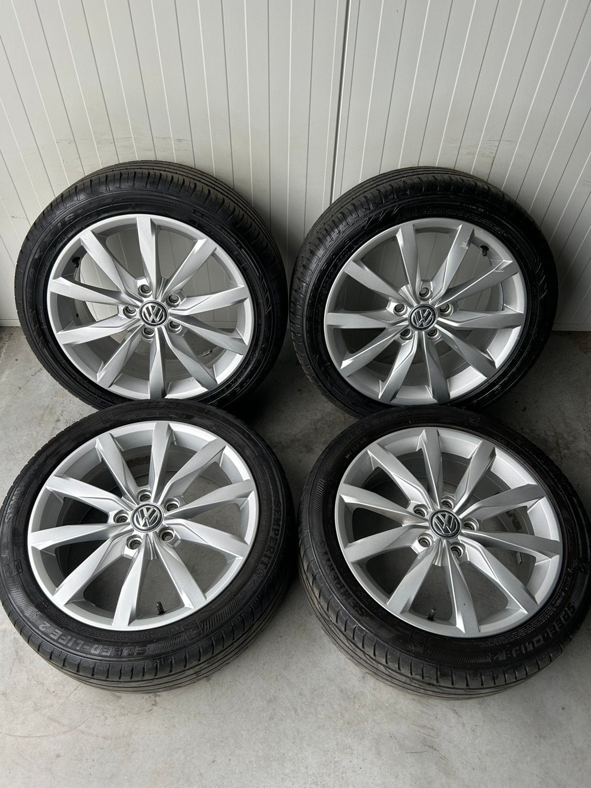 Originele Volkswagen Golf 5 6 7 Dijon 5x112 17 Inch Zomer, Banden en Velgen, 17 inch, Ophalen of Verzenden, Personenwagen