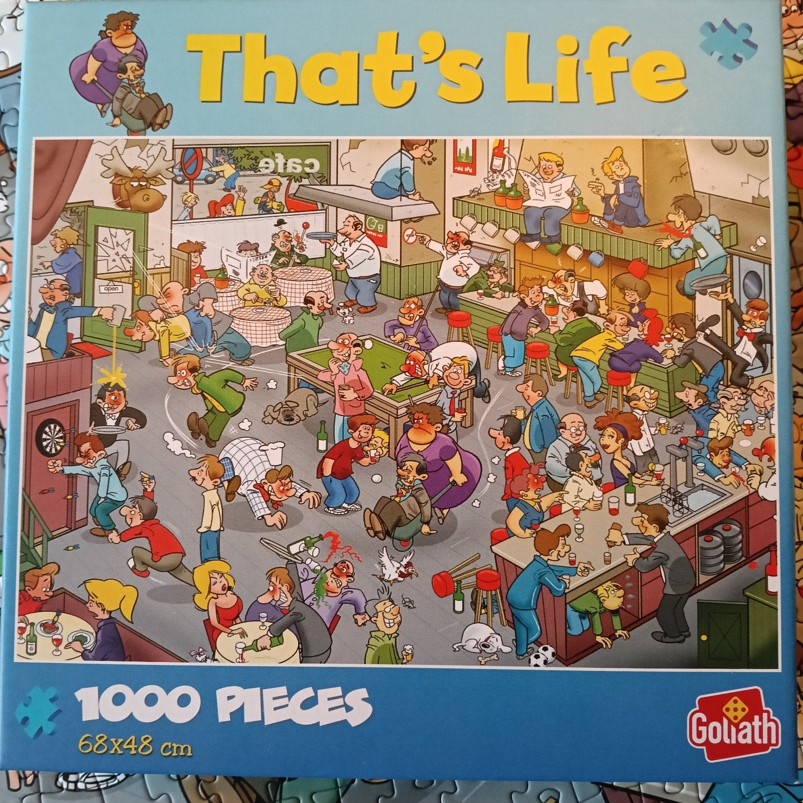 Goliath That's Life Legpuzzel 1000 Stukjes, Ophalen of Verzenden, 500 t/m 1500 stukjes, Gebruikt, Legpuzzel