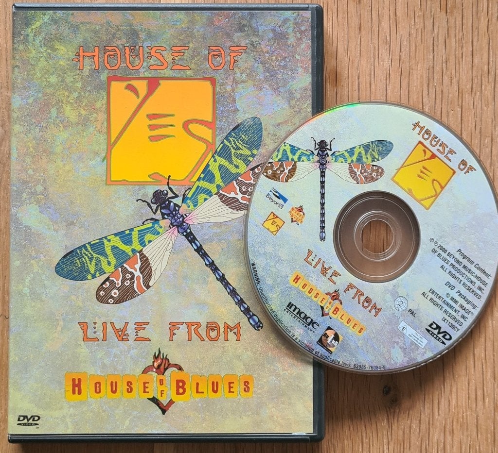 YES - Live from the house of blues ( DVD ), Vanaf 16 jaar, Ophalen of Verzenden, Zo goed als nieuw, Concert