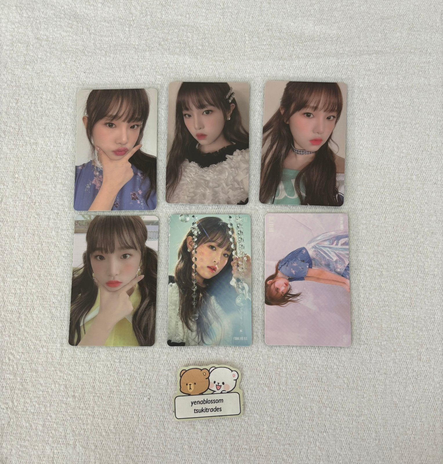 izone iz*one heartiz choi yena album photocard set, Verzamelen, Muziek, Artiesten en Beroemdheden, Ophalen of Verzenden, Zo goed als nieuw