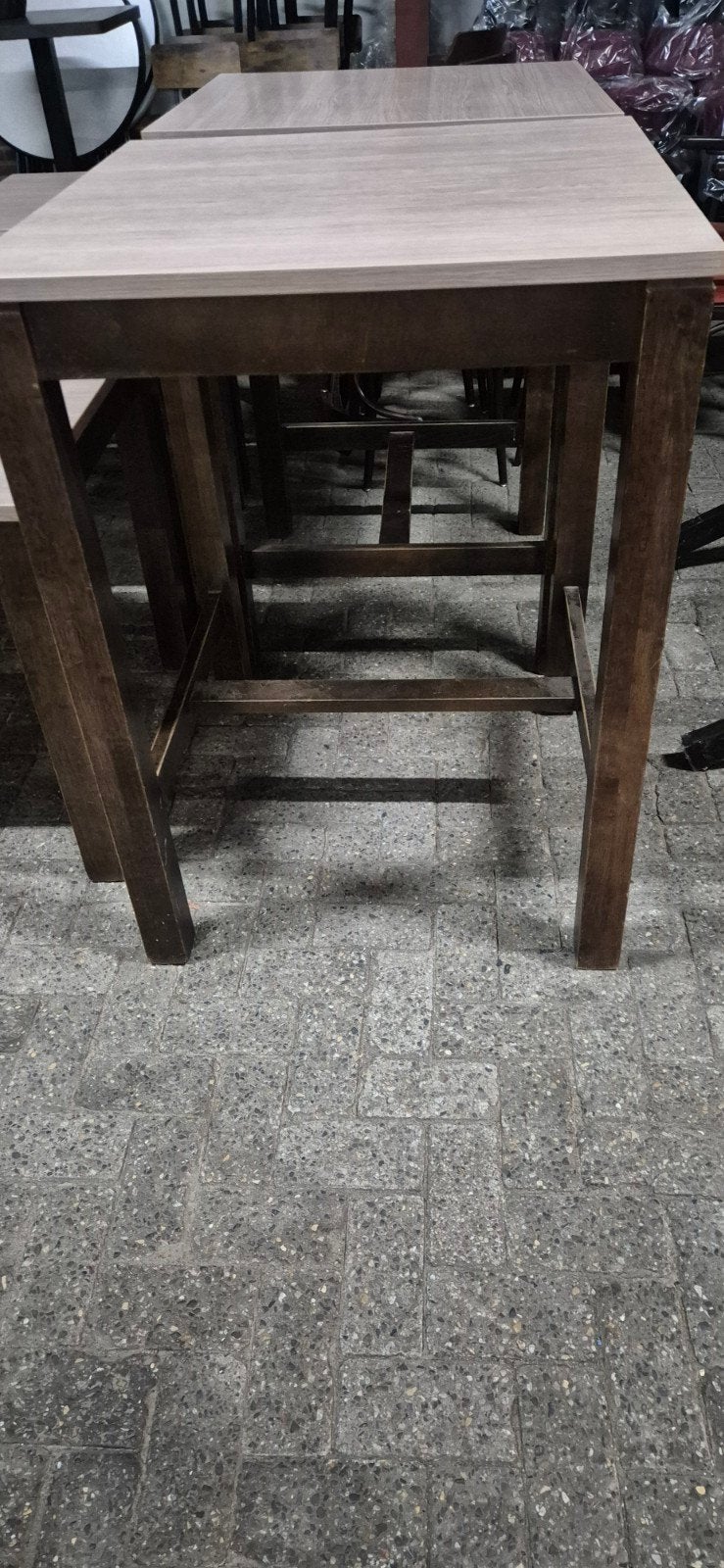 statafels bartafels horeca 2 stuks, Ophalen, Geen, Zo goed als nieuw, Geen