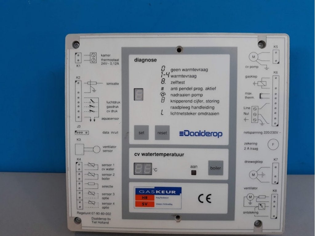 Regelunit / Branderautomaat Daalderop Combifort 07.90.80.002, Niet ingevuld, Cv-ketel of Combi-ketel, Niet ingevuld, Nieuw