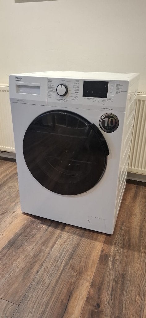 BEKO WTV10725XCW1 wasmachine (10KG) 2022, Witgoed en Apparatuur, Ophalen, 1200 tot 1600 toeren, Gebruikt, 10 kg of meer
