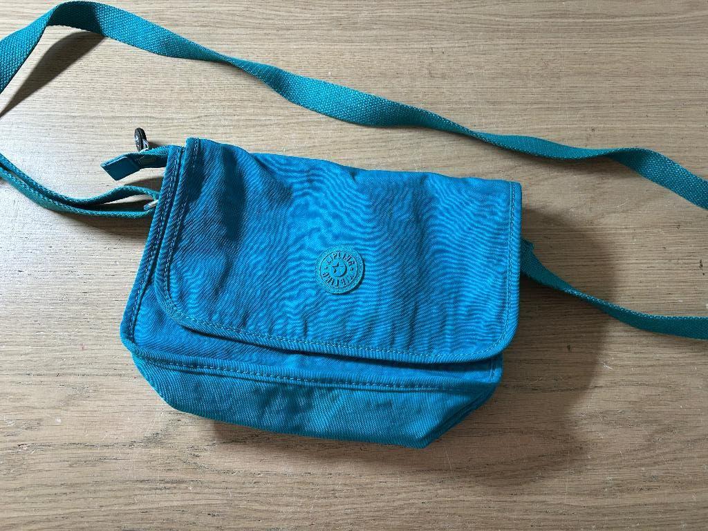Kipling Schoudertas / Handtas Blauw, Sieraden, Tassen en Uiterlijk, Tassen | Schoudertassen, Ophalen of Verzenden, Gebruikt, Blauw