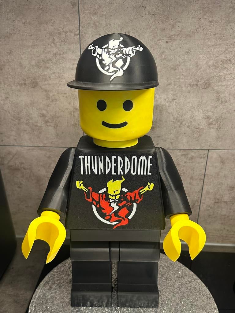 Unieke Brick Man Thunderdome (Lego stijl), Overige thema's, Lego, Nieuw, Ophalen of Verzenden