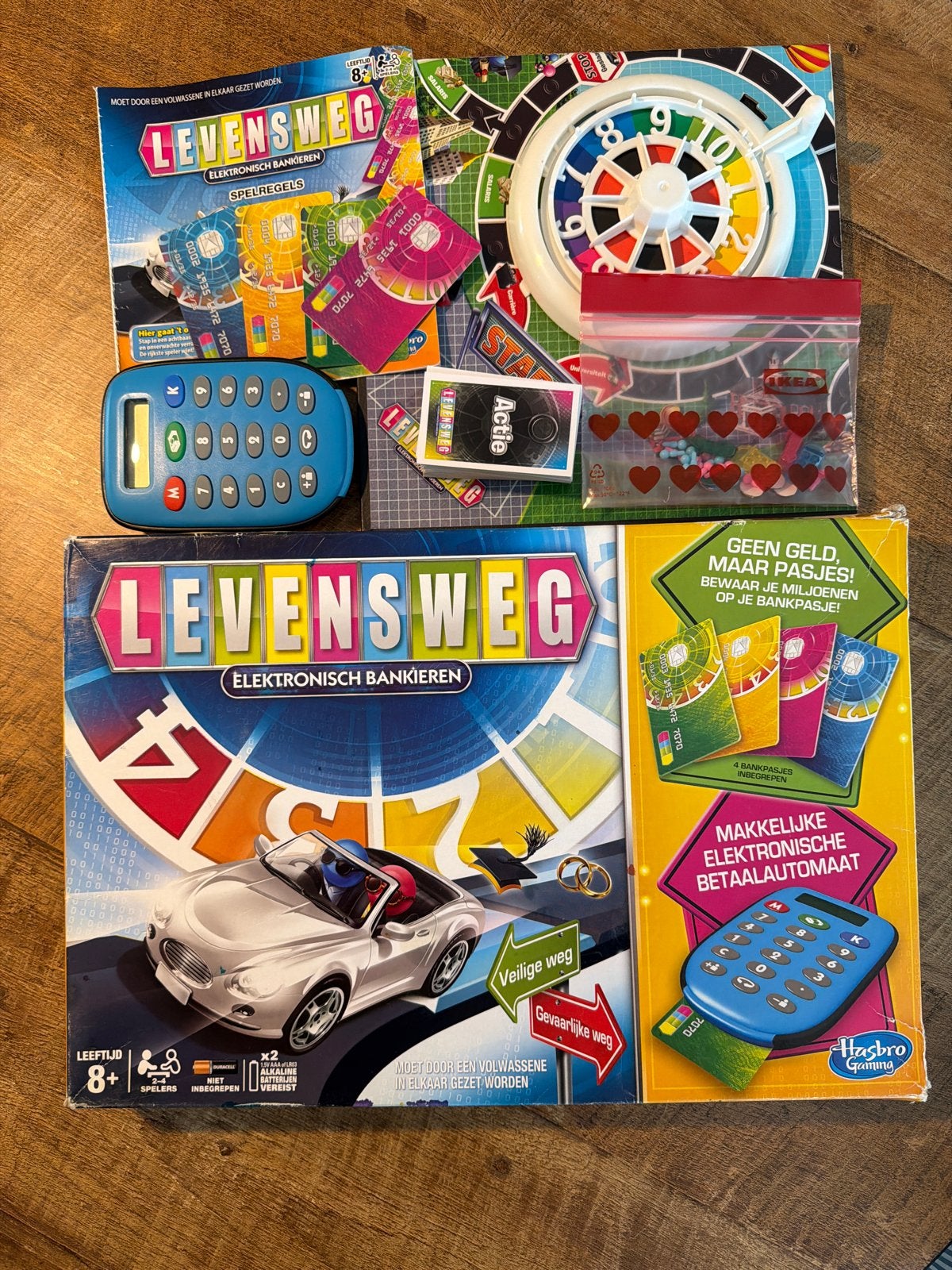 Het spel Levensweg Elektronisch Bankieren compleet, Hobby en Vrije tijd, Gezelschapsspellen | Bordspellen, Drie of vier spelers