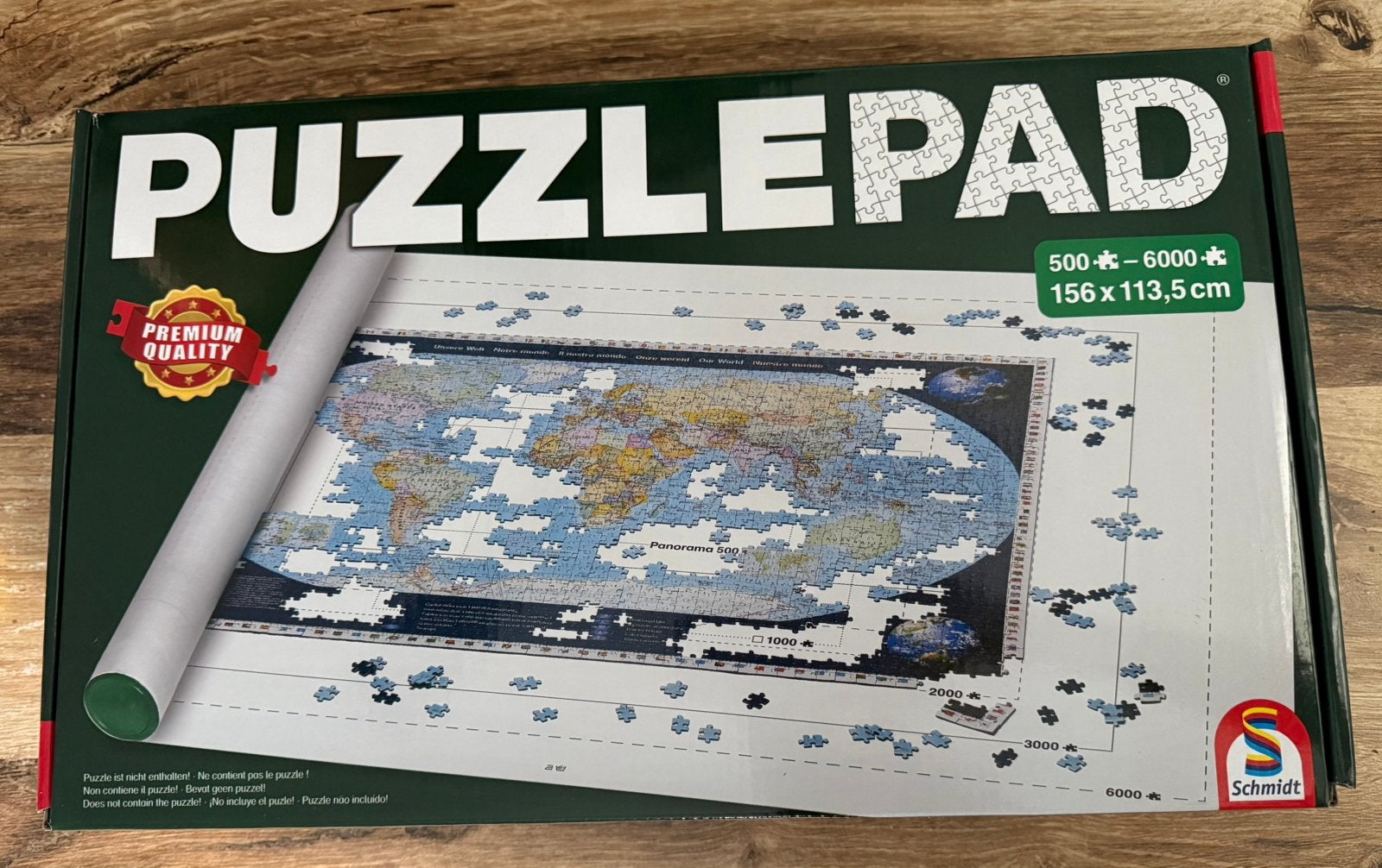Puzzelmat, Hobby en Vrije tijd, Ophalen of Verzenden, Meer dan 1500 stukjes, Nieuw, Legpuzzel
